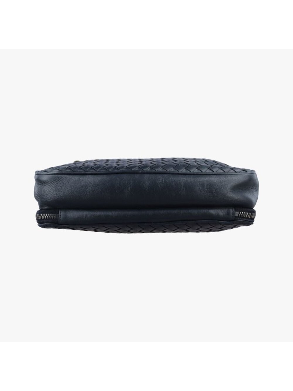 ★SOLD★ Bottega Veneta Intrecciato Navy Lambskin - Picture 3 of 15